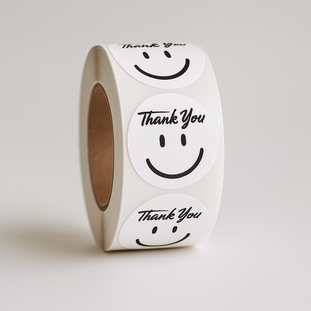 500 Packaging Supplies | Thank you sticker roll for Poshmark NWT